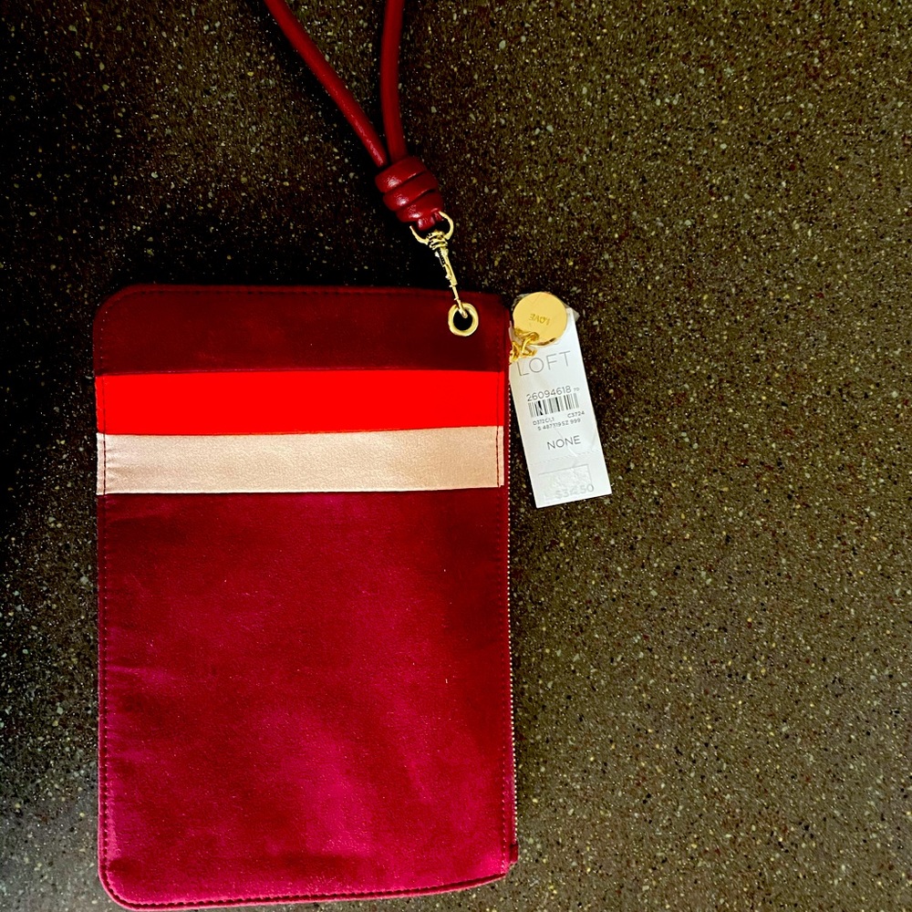 Loft Wristlet (new with tags)